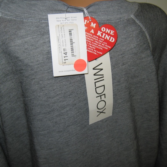 WILDFOX TAKE IT EASY SWEATSHIRT NWT - Picture 4 of 6